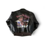 Glenn Miller Avirex A-2 Black Leather Jacket