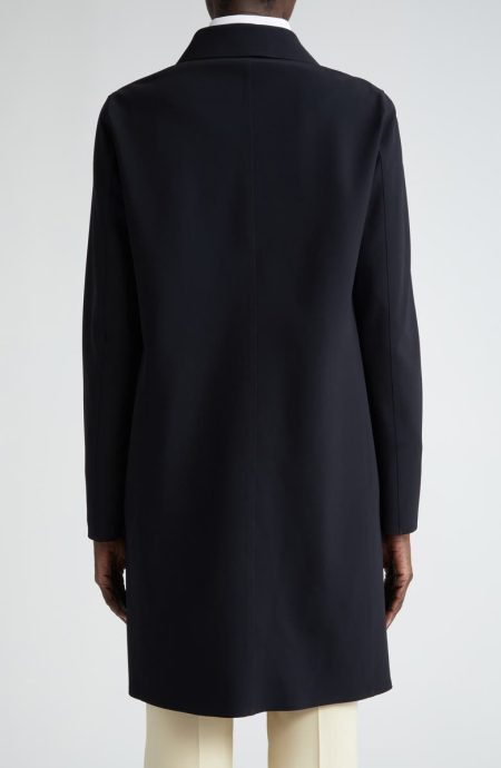 Herno Pef Snap Front Scuba Coat