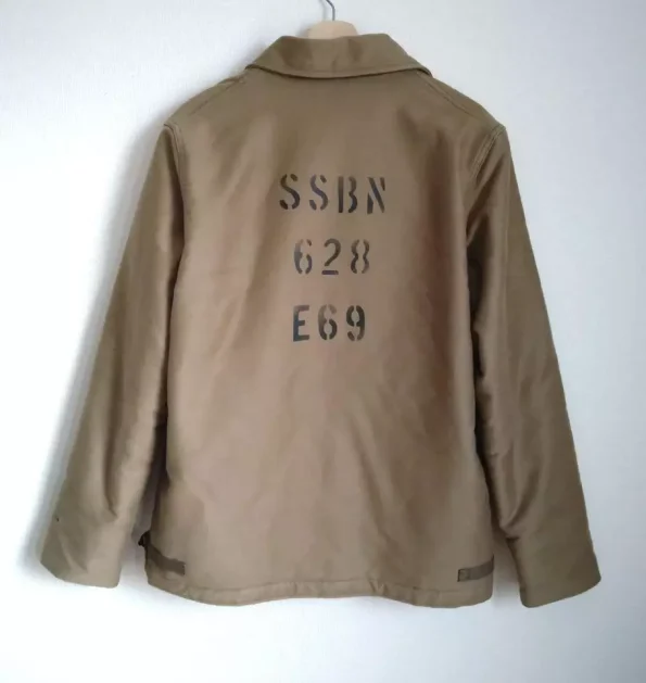 Jelado A-2 Deck Brown Flight Jacket.
