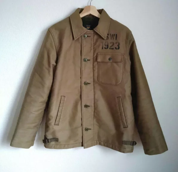 Jelado A-2 Deck Brown Flight Jacket
