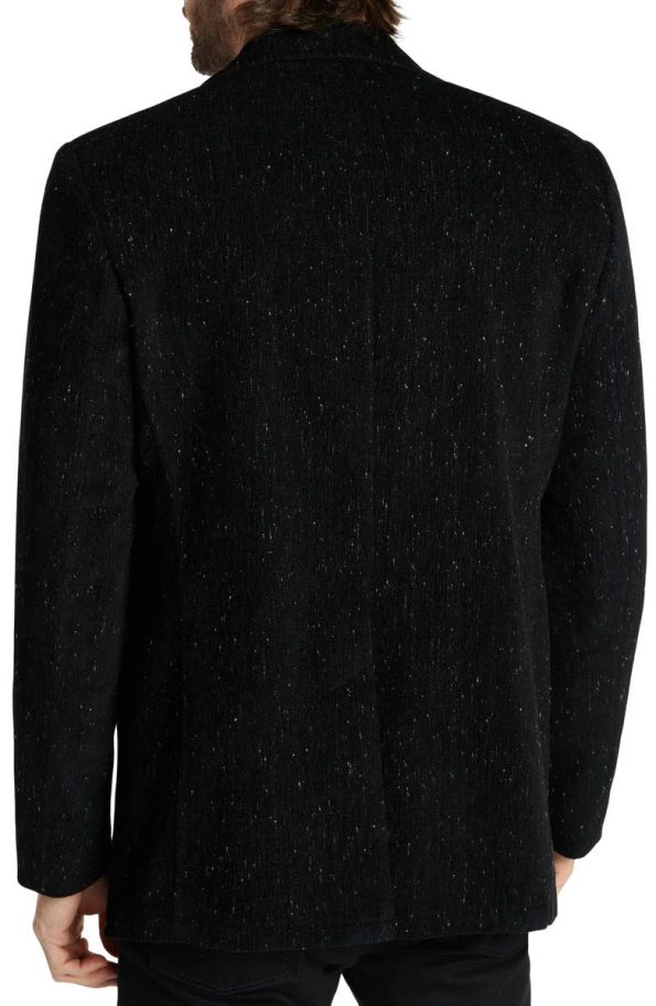 John Varvatos Black Hart Double Breasted Peacoat.