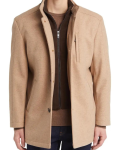 Johnston And Murphy Upton Bib Insert Car Coat