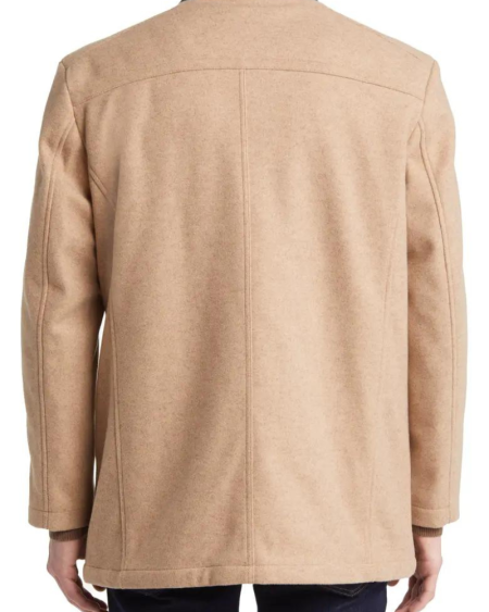 Johnston And Murphy Upton Bib Insert Car Coat.