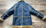 Jordan Craig Denali B-7 Blue Shearling Jacket