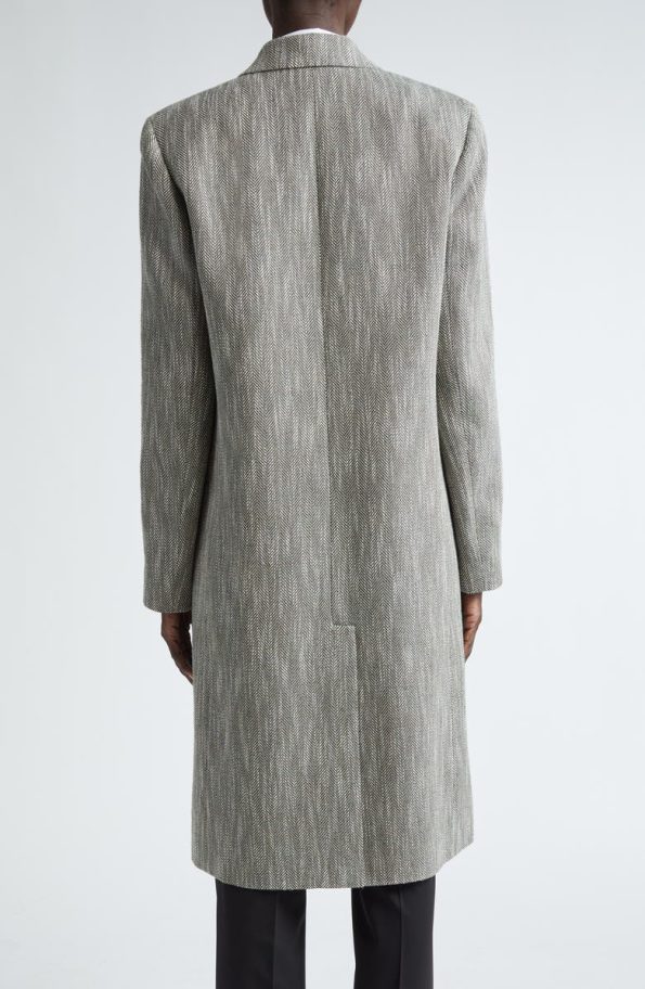 Lafayette 148 New York Herringbone Coat