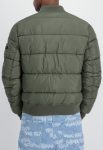 Ma-1 Puffer Grey Flight Bomber Jacket