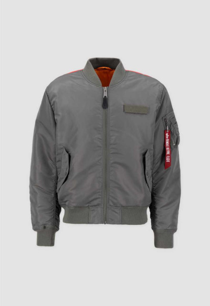 Ma-1 Vf Fighter Squadron Grey Flight Jacket.