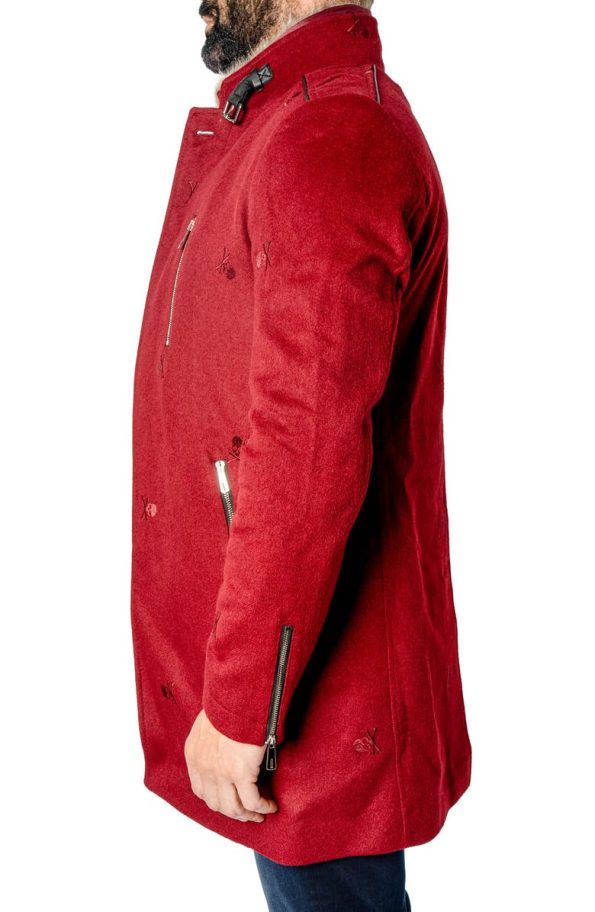 Maceoo Captainskull Embroidered Peacoat