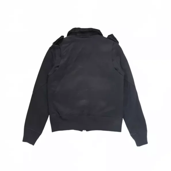 Macknight B-10 Black Cotton Military Jacket.