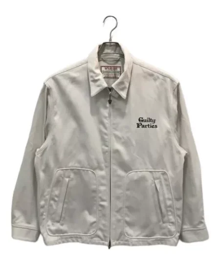 Mcgregor Drizzler A-2 White Flight Jacket