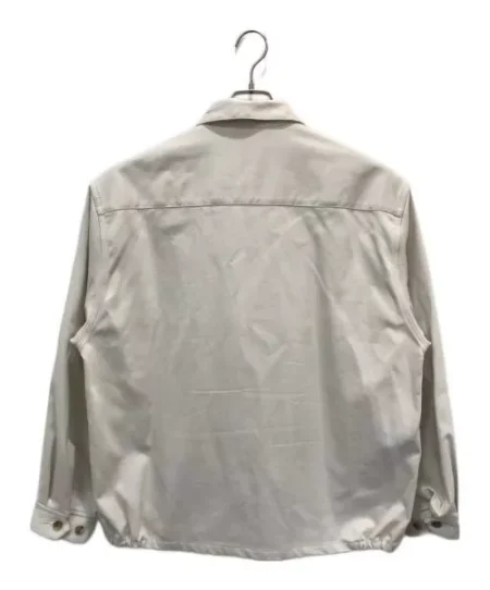 Mcgregor Drizzler A-2 White Flight Jacket.