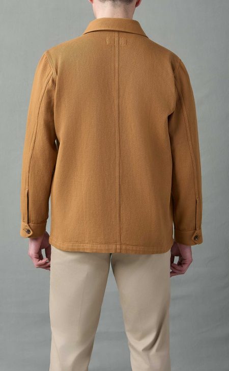 Men's Cigar Cotton Chore Coat.