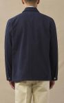 Men’s Navy Blue Heavy Canvas Chore Coat