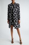 Michael Kors Collection Longline Cotton & Silk Coat