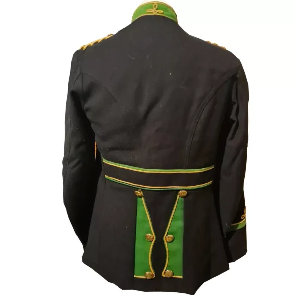 New American Men's Black Brigade Civil War Band Uniform Jacket.