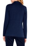 Nic+zoe Dark Indigo Editor Knitted Blazer