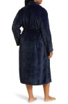Nordstrom Shawl Collar Plush Navy Blue Peacoat