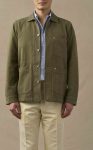 Olive Heavy Canvas Chore Coat