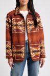Pendleton Beacon Rock Copper Reversible Wool Coat.