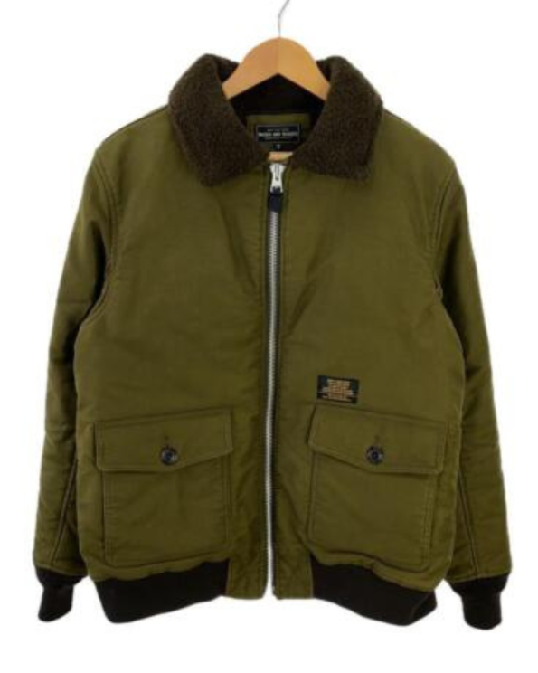 Rough And Rugged B-10 Khaki Cotton Military Flight Jacket