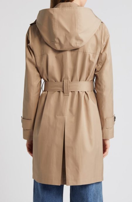 Sam Edelman Cotton Sand Trench Coat