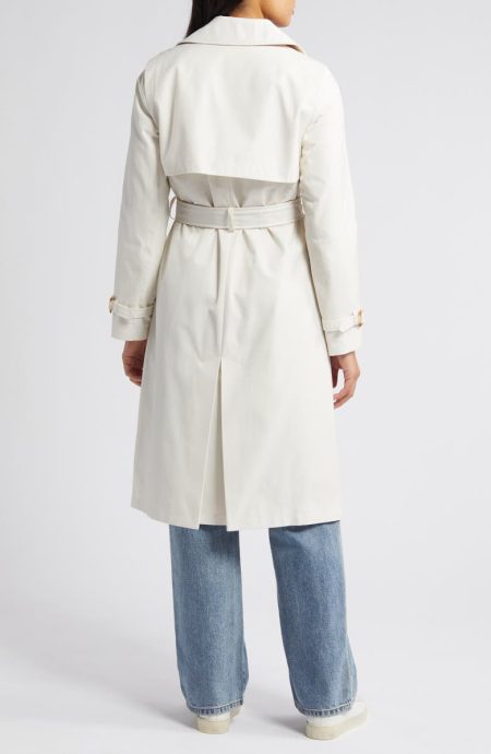 Sam Edelman Linen Corduroy Contrast Coat