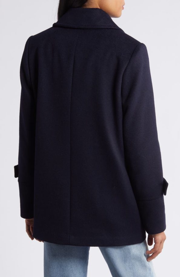Sam Edelman Navy Blue Peacoat