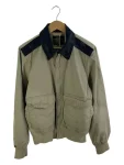 Schott A-2 Beige Cotton Flight Bomber Jacket