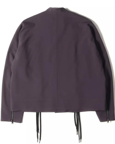 Shareef Patted Military Cotton Nylon Twill Ma-1 Jacket