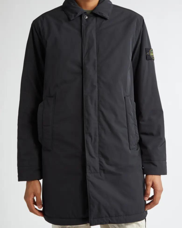 Stone Island Black Hidden Placket Jacket