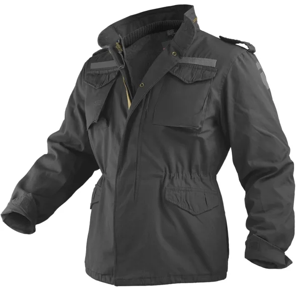 Surplus Black M-65 Regiment Field Jacket