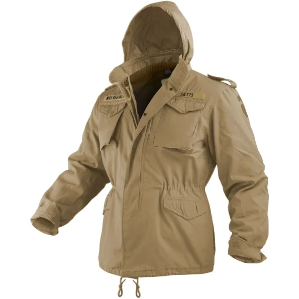 Surplus Coyote M-65 Regiment Field Jacket.