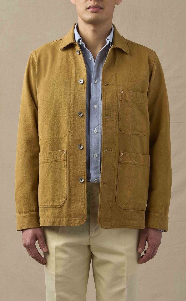 Tobacco Heavy Canvas Chore Coat