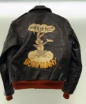 Toys Mccoy A-2 Black Bugs Bunny Leather Flight Jacket