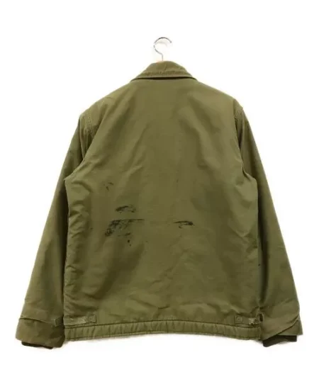 Us Army A-2 Deck Green Flight Jacket.