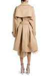 Valentino Garavani Beige Cotton Trench Coat