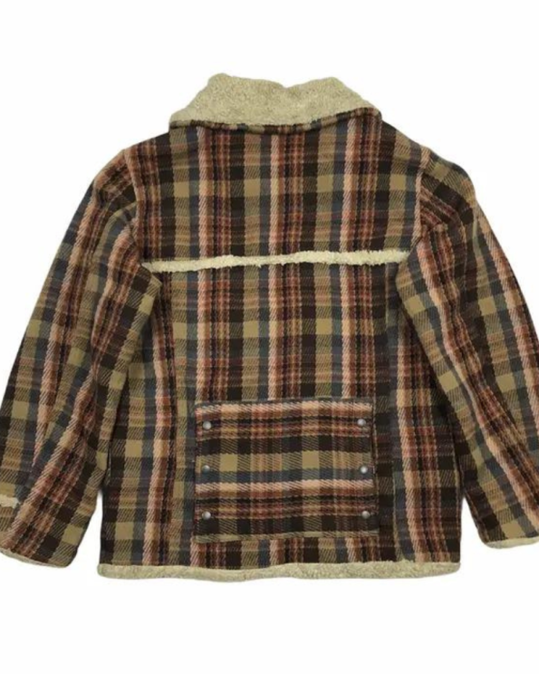 Vintage Diesel Shearling Pattern B-3 Military Jacket (2)