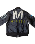 Vintage Rare Avirex A-2 Brown Military Leather Jacket