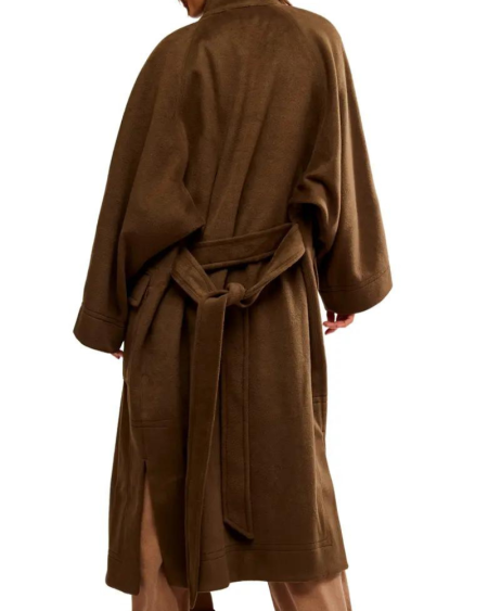 Alma Free People Beech Long Duffle Coat.
