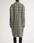 Dolce & Gabbana Houndstooth Double Breasted Coat