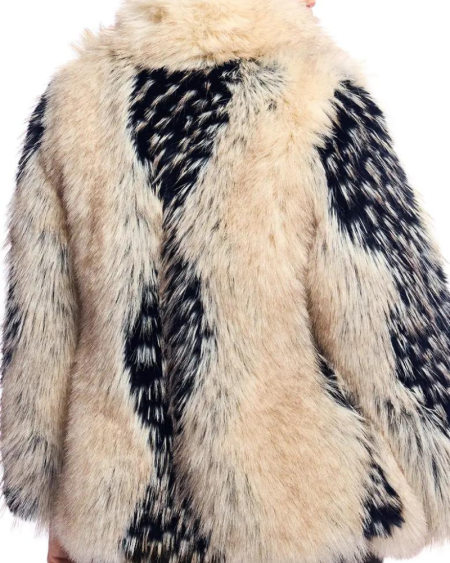 Donna Salyers Fabulous Furs Foxy Favorite Faux Fur Coat.
