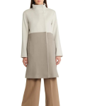 Fleurette Harper Colorblock Wool Coat