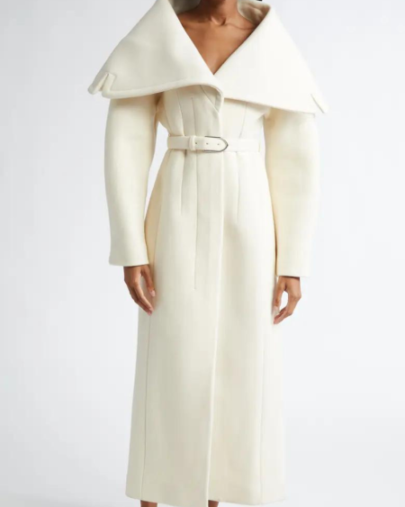 Jacquemus Le Manteau Caruso Belted Wool Coat