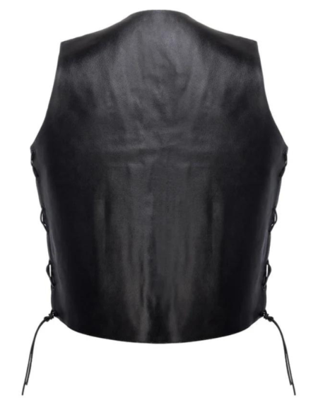 Men's Kangaroo Valley Leather Vest.