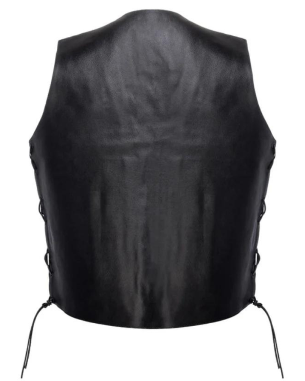 Men's Kangaroo Valley Leather Vest.