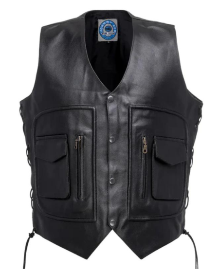 Men's Kangaroo Valley Leather Vest