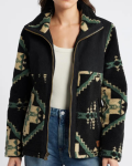 Pendleton Four Corners Hunter Madrona Mixed Media Coat