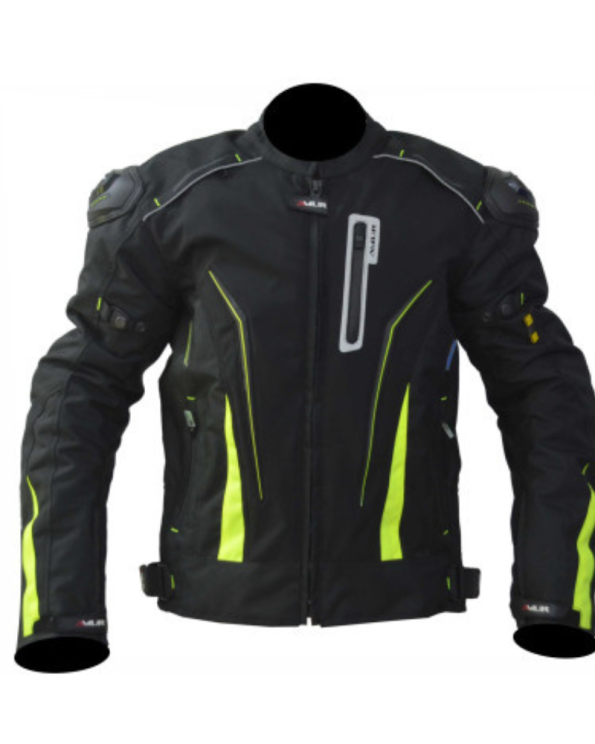 AMUR Super Speed 4S Black Motorcycle Jacket