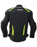 AMUR Super Speed 4S Black Motorcycle Jacket