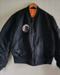 Alpha Industries Ma-1 Flight Black Jacket